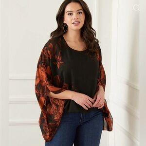 NWT Karen Kane Scarf Top Size S (31)